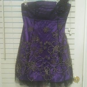 Purple Homecoming/Prom dress